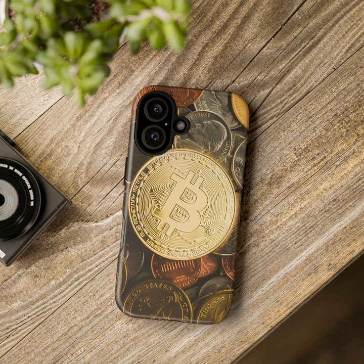 Bitcoin Cryptocurrency Phone Case - Tough, Stylish Protection