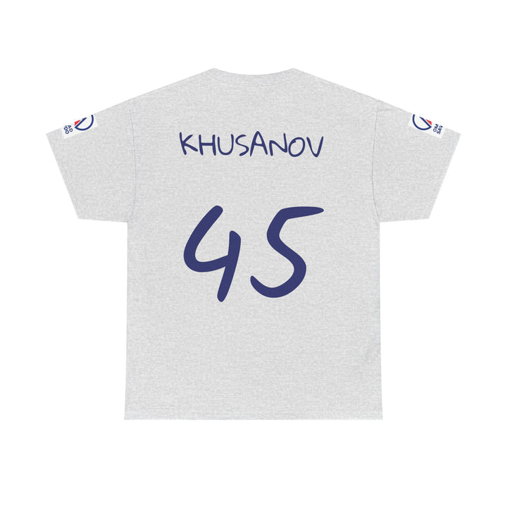 Custom Unisex Heavy Cotton Tee - Welcome to City Khusavov 45 Jersey