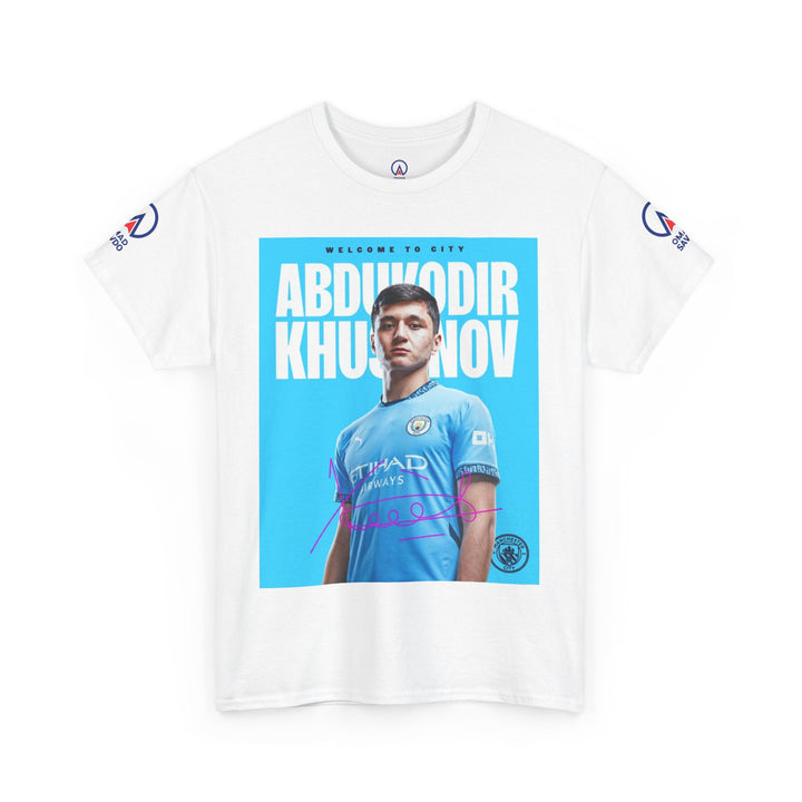 Custom Unisex Heavy Cotton Tee - Welcome to City Khusavov 45 Jersey