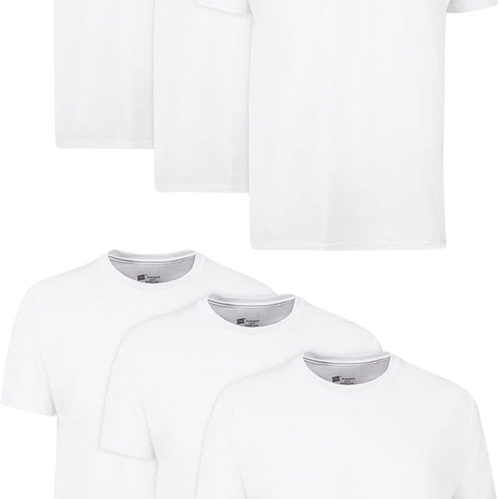 Men'S Cotton, Moisture-Wicking Crew Tee Undershirts, Multi-Packs Available