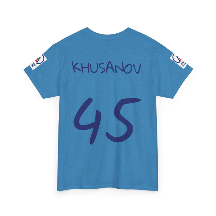 Custom Unisex Heavy Cotton Tee - Welcome to City Khusavov 45 Jersey