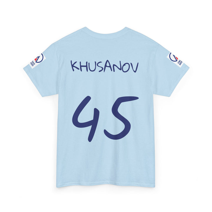 Custom Unisex Heavy Cotton Tee - Welcome to City Khusavov 45 Jersey