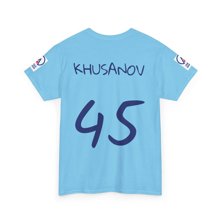 Custom Unisex Heavy Cotton Tee - Welcome to City Khusavov 45 Jersey