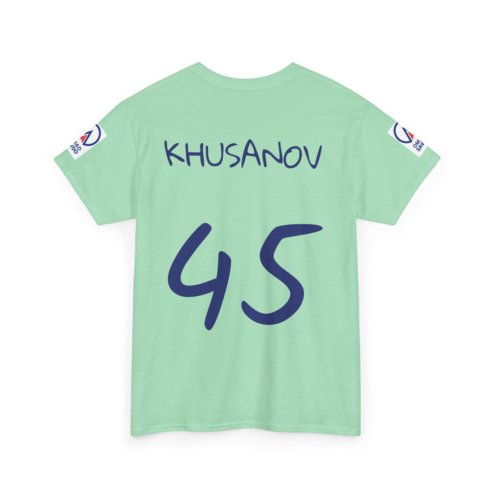 Custom Unisex Heavy Cotton Tee - Welcome to City Khusavov 45 Jersey