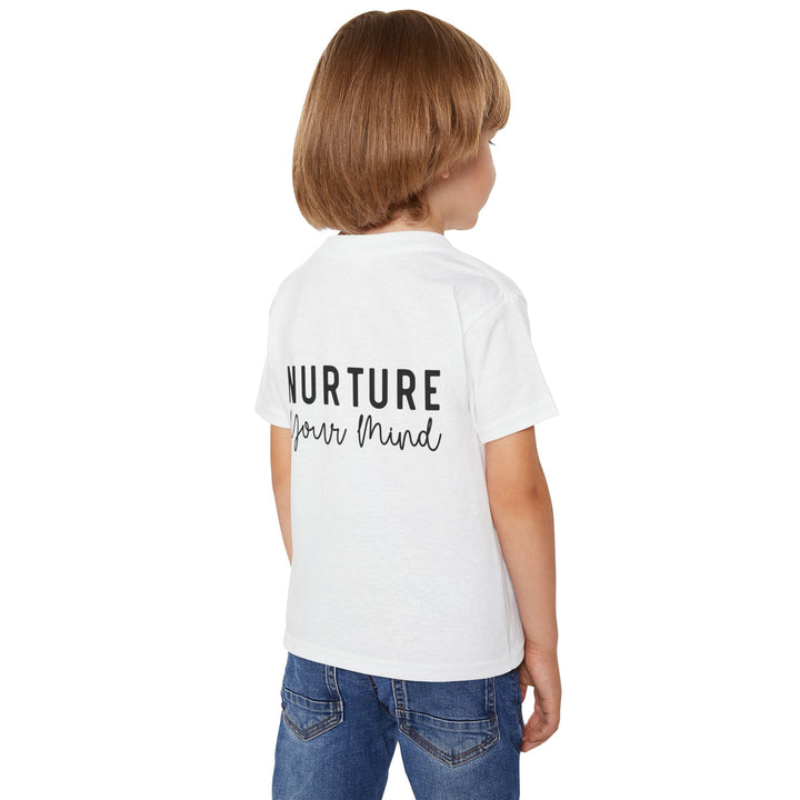 Bloom with Care Toddler T-Shirt - Nurture Your Mind Design