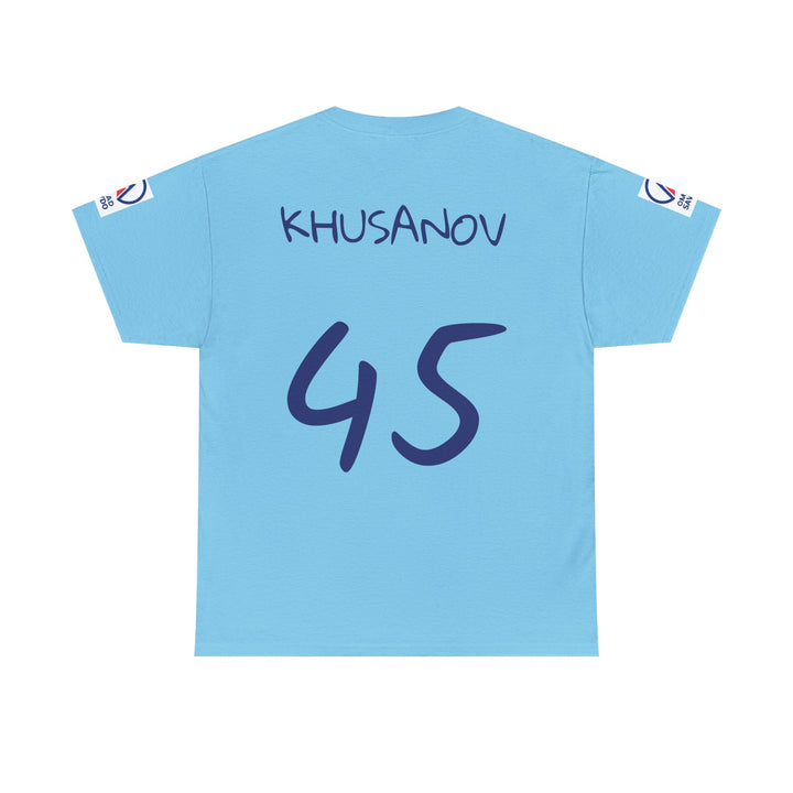 Custom Unisex Heavy Cotton Tee - Welcome to City Khusavov 45 Jersey