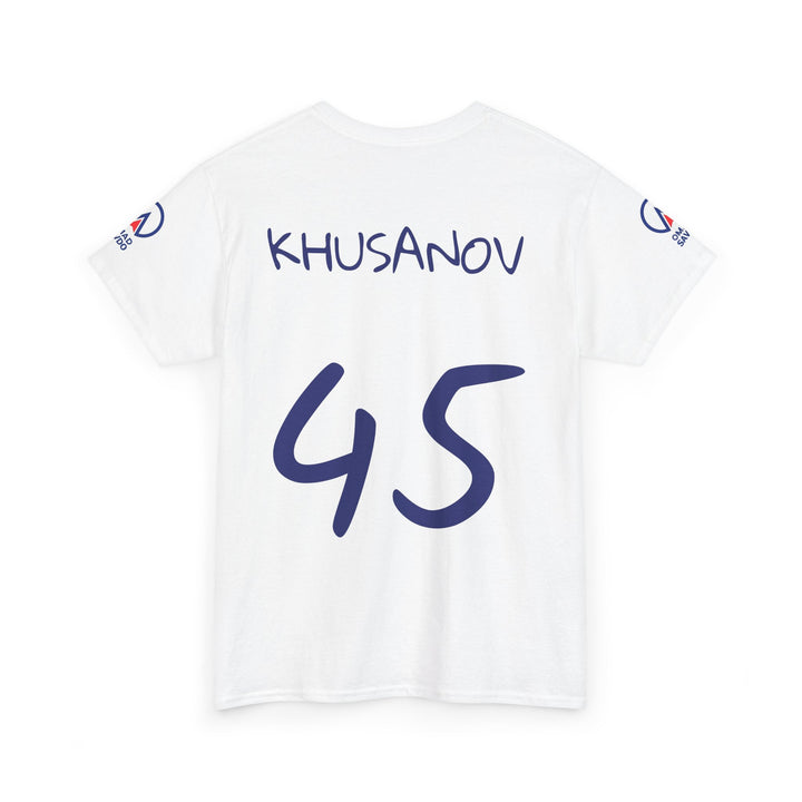 Custom Unisex Heavy Cotton Tee - Welcome to City Khusavov 45 Jersey