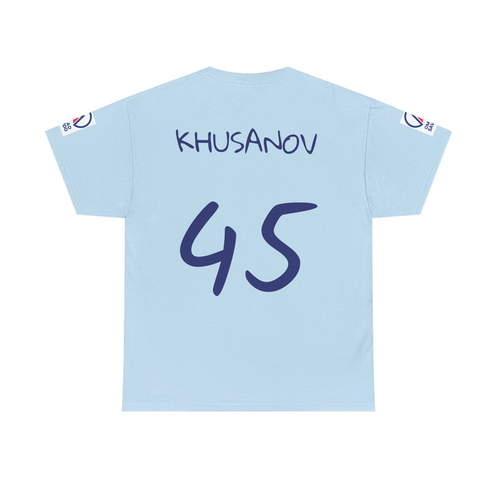 Custom Unisex Heavy Cotton Tee - Welcome to City Khusavov 45 Jersey