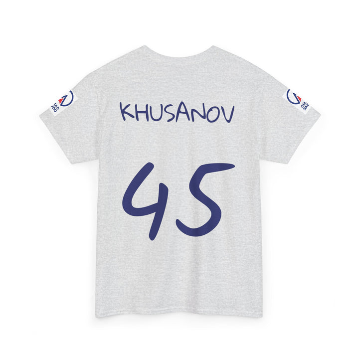 Custom Unisex Heavy Cotton Tee - Welcome to City Khusavov 45 Jersey