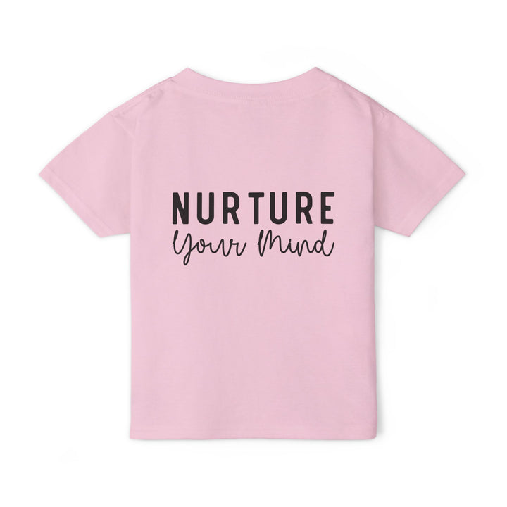 Bloom with Care Toddler T-Shirt - Nurture Your Mind Design