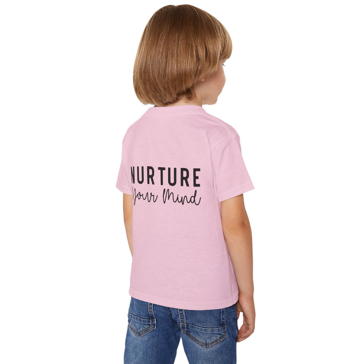 Bloom with Care Toddler T-Shirt - Nurture Your Mind Design