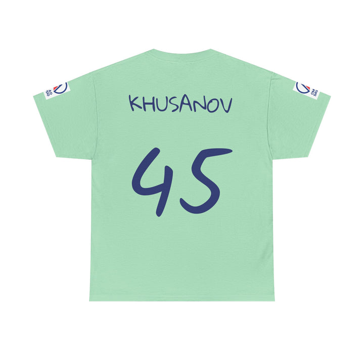 Custom Unisex Heavy Cotton Tee - Welcome to City Khusavov 45 Jersey