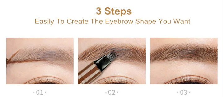 4 Point Waterproof Eyebrow Pencil.