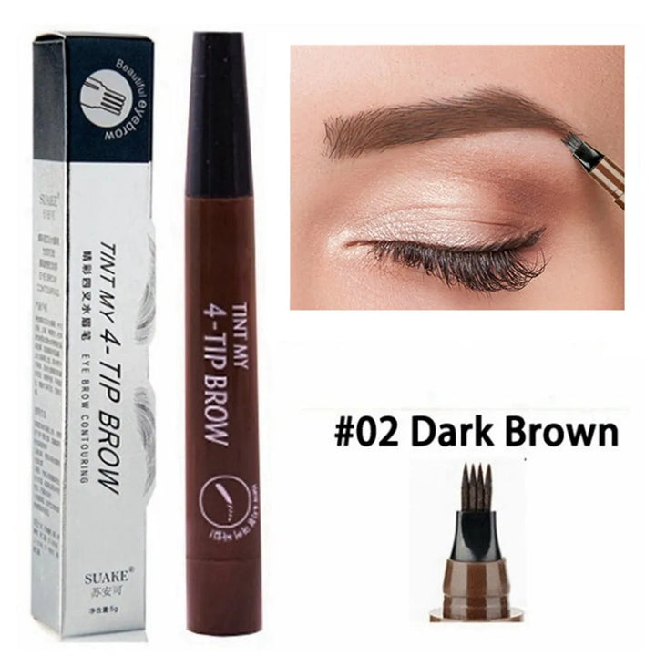 4 Point Waterproof Eyebrow Pencil.