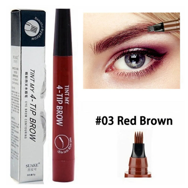 4 Point Waterproof Eyebrow Pencil.