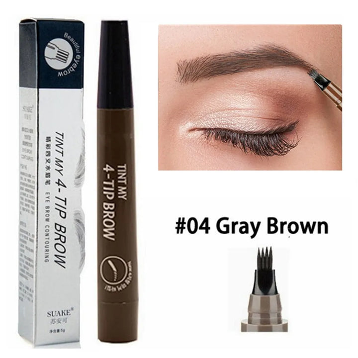 4 Point Waterproof Eyebrow Pencil.