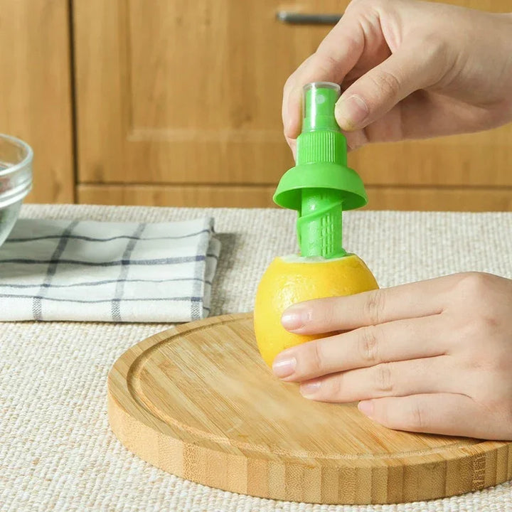 Lemon sprayer kitchen tool.