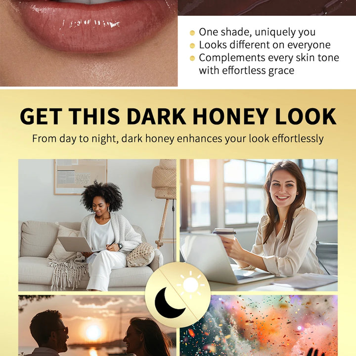 Black Honey moisturizing lip balm.