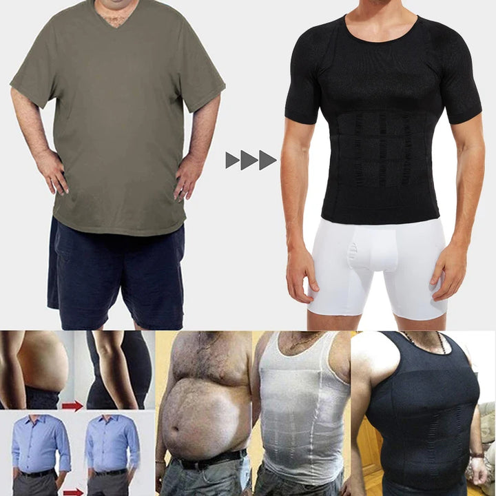 Men's slimming compression shapewear.