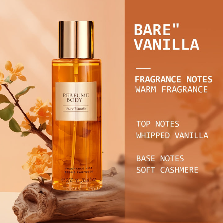 250ML Long-Lasting Floral Body Spray.