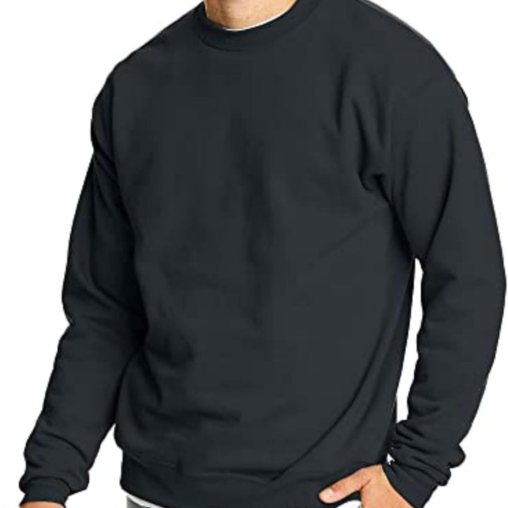  Ecosmart Cotton-Blend Crewneck Sweatshirt for Men (1 or 2 Pack)